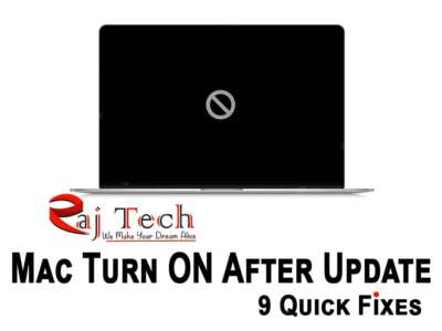 Mac turn on After Update | Raj Tech Blog