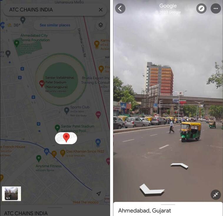 Street View in Google Maps on iPhone | Raj Tech Blog