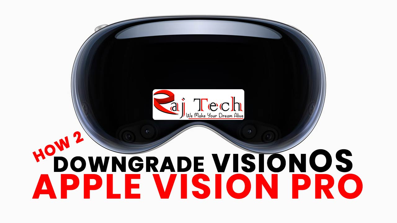 Apple Vision Pro visionOS downgrade