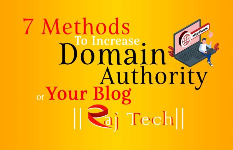 7-methods to increase Domain Authority