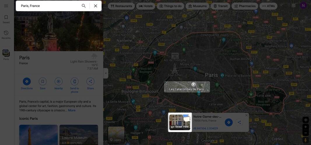 Street View in Google Maps on iPhone | Raj Tech Blog