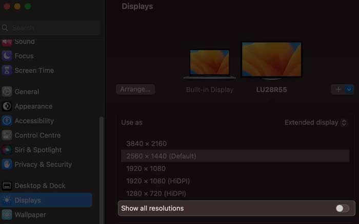 Change Screen Resolution on your Mac | Raj Tech Blog